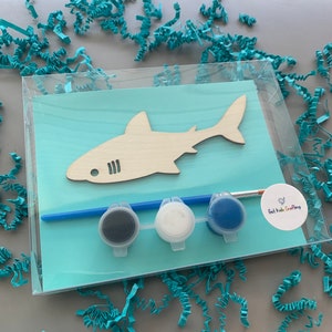 Shark Party Favors - Shark Party - Shark Birthday - Shark Gifts for Kids - Shark Week - Shark Craft Kit - Ocean Party Favors - Shark Lovers