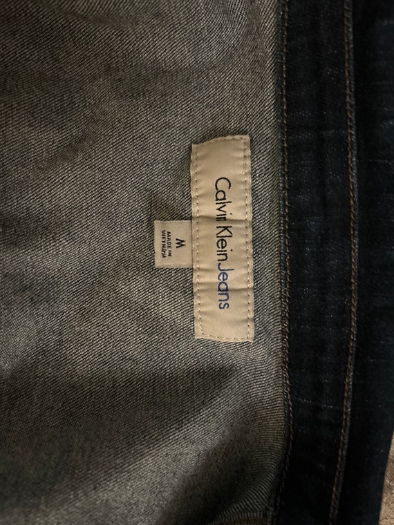 Vintage Calvin Klein Denim Jacket - image 10