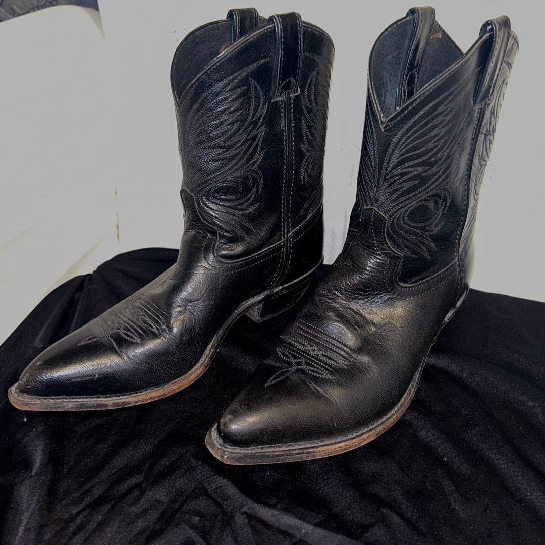 Vintage Code West Womens Western Cowgirl Boots Size 7.5 M - Etsy