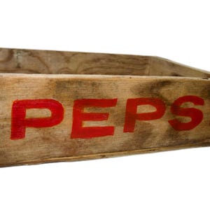 Vintage Pepsi Kiste, antikes Holz, Vintage Retro Container, Lagerung, Display, Bauernhaus, rustikal