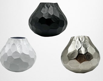 Aluminum Pear Flower Vase: Modern Home Decor Gift