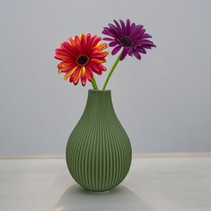Unique Handmade Ceramic Porcelain Textured Bud Vase for Flowers 6 inch Height