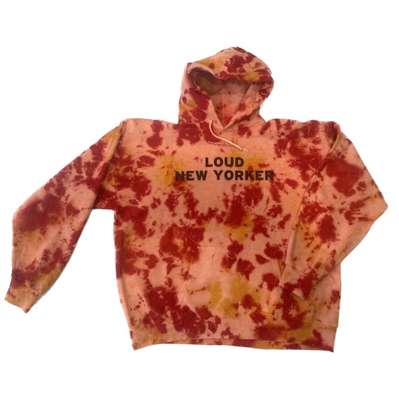 New yorker tie dye hoodie new arrivals