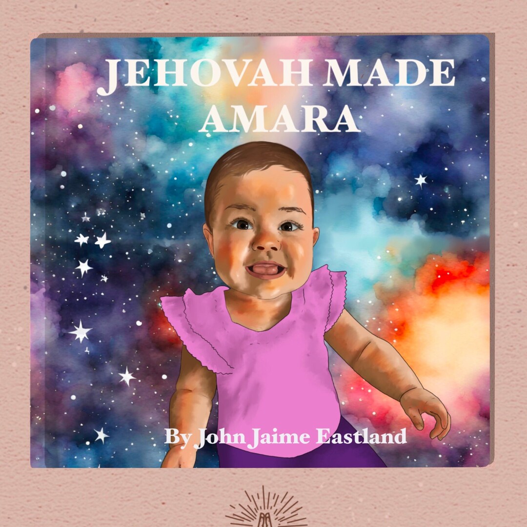 JW Kids Storybook Custom Gift for Baby God Book for Child Dedication