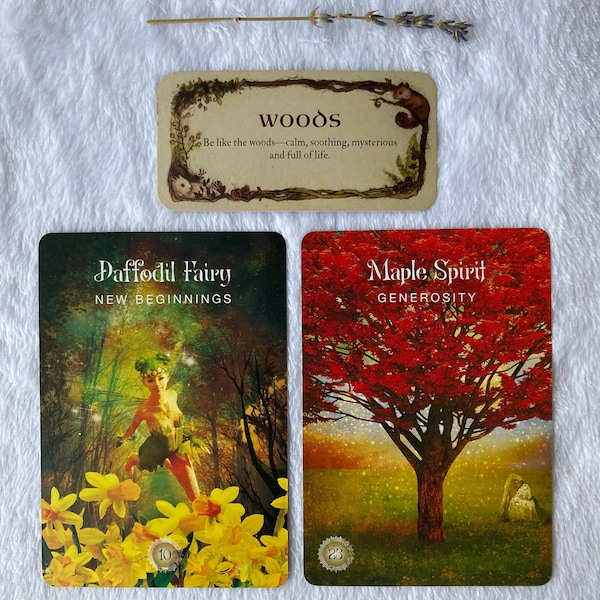 Wisdom from the Woods Three-card Reading