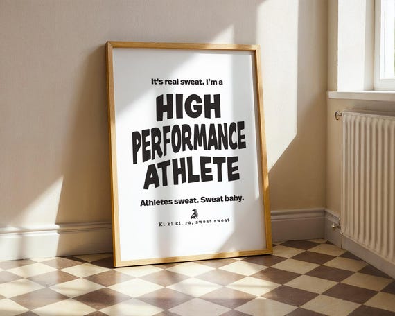 F1 Poster Daniel Ricciardo Quote Wall Art, High Performance Athlete, F1 Print, Red Bull Art, Motivational Quote, Funny Gym Poster, F1 Decor