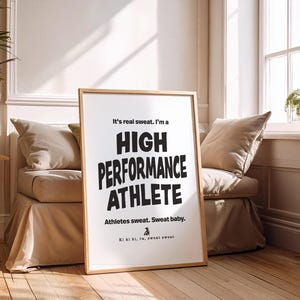 F1 Poster Daniel Ricciardo Quote Wall Art, High Performance Athlete, F1 Print, Red Bull Art, Motivational Quote, Funny Gym Poster, F1 Decor image 3