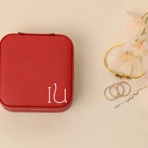 Custom Jewelry Box for Women Girls, Jewelry Travel Case, Bridesmaid Jewelry Box, Personalized Custom Jewelry Box, Wedding Favors