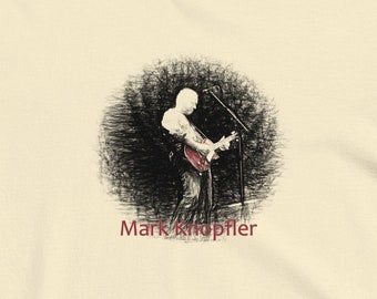 Mark Knopfler T shirt - Dire Straits Lovers Tee - Country Rock Music Legend - Unisex garment-dyed heavyweight t-shirt
