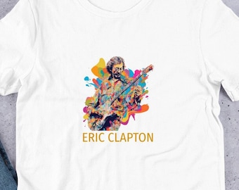 エリック・クラプトン スローハンド ネイビー 大人用 Tシャツ - Etsy 日本