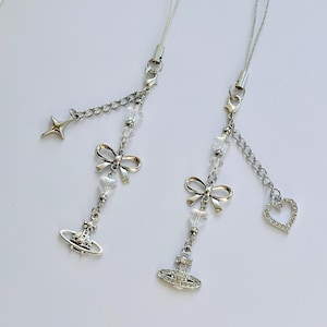 Nana-Inspired BFF Phone Charm – Handmade Y2K Anime Bag Accessory, Matching Soft Punk Keychain, Kawaii Charm Gift