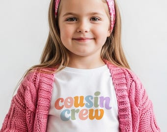 Camiseta personalizada para el grupo de primos, Camisetas para el grupo de primos, Camiseta para primos mayores, Camisetas para nuevos miembros del grupo de primos, Conjunto para el grupo de primos, Regalo para revelar la identidad del primo