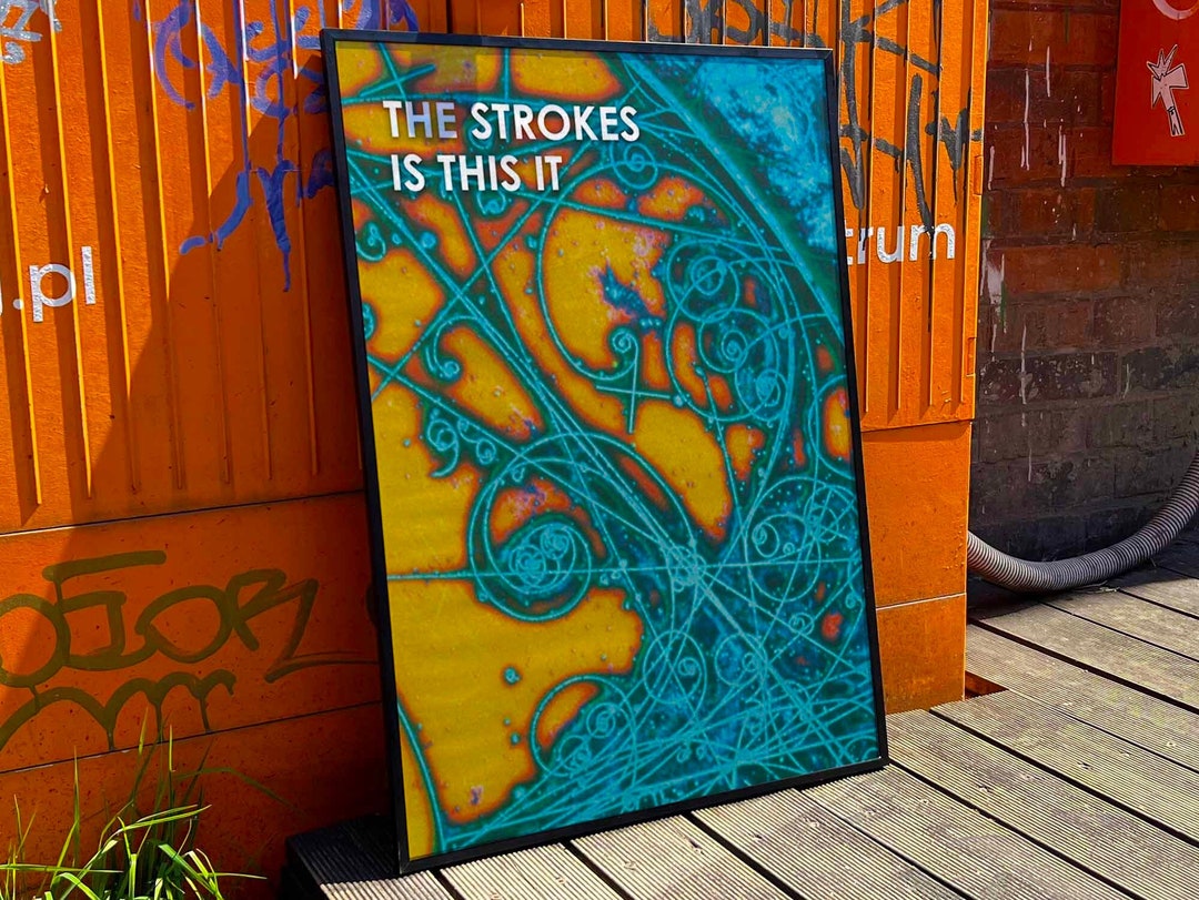 The Strokes 'is This It' Custom Album Cover Poster Etsy