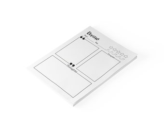 Buchbesprechung Sticky Notes, Lesejournal Notizblöcke, Buchbesprechung Post-it® Notizblöcke, Geschenk für Buchliebhaber, Geschenk für Sie
