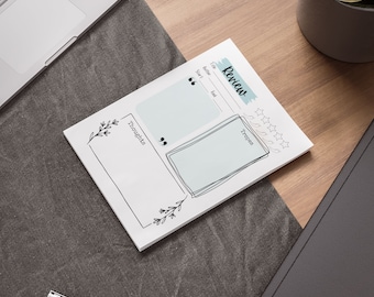 Grüne Buchbesprechung Notizblöcke, Buchbesprechung Post-it® Notizblöcke, Lesetagebuch Sticky Notes, Bücherwurm Geschenk, Geschenke für Buchliebhaber