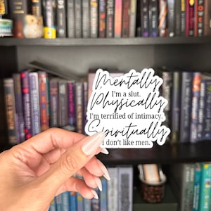 Cruel Shifterverse Aran Quote Kiss-Cut Stickers | Bookish Kindle Stickers | Tumbler Sticker | Cute Bookish Things | Gift for Bookworm