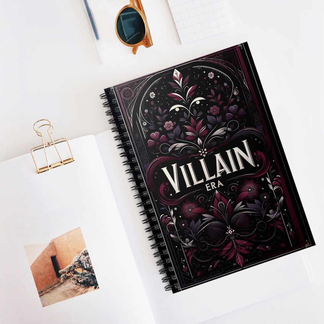 Villain Era Spiral Notebook, in My Villain Era to Do List, Gift for Her ...