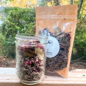 Luxurious Self Love and Self Care Bath Soak for Relaxation and More | 3oz Bag 100% Organic and Natural Herbs