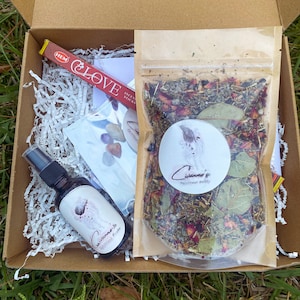 Luxurious Spiritual Bath Kit For Self Care Relaxation and More | Civanne&#39;s Spiritual Soaks