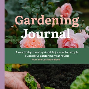 12 Month Garden Journal Printable