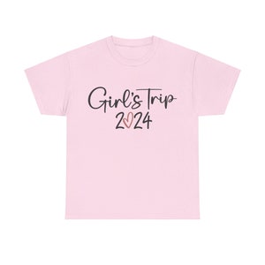Cadeau meilleur ami, chemise de voyage pour filles, chemise de vacances pour filles, chemise de voyage pour filles, chemise de week-end pour filles, chemise voyage de filles 2024,