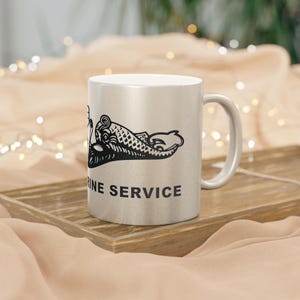 U-Boot Service Metallic Becher (Silber's Gold)