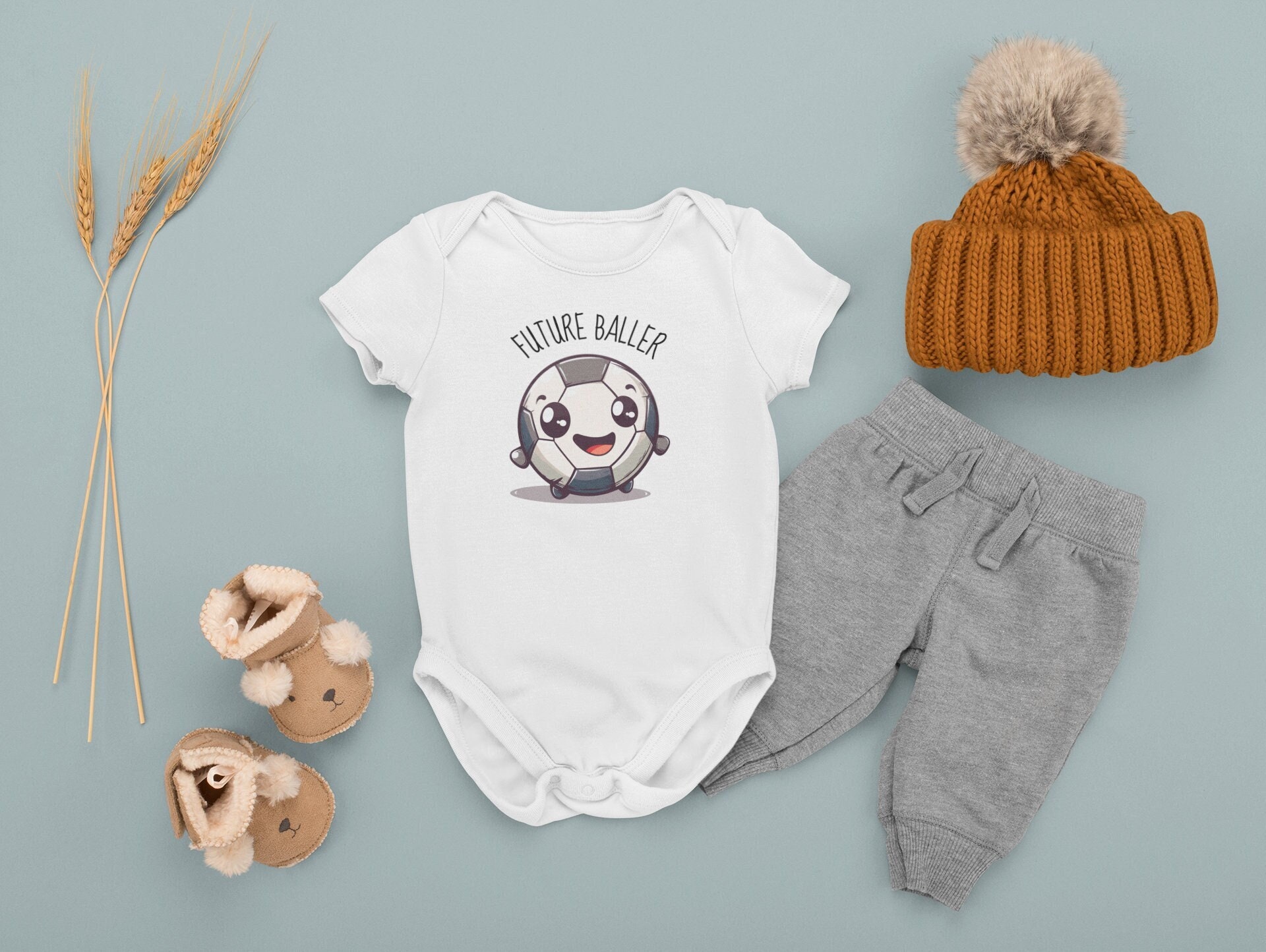 Mexico Onesie For Baby Boy Baby Soccer Romper Short-Sleeve