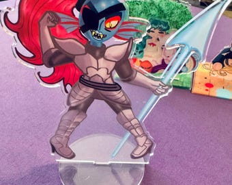 Undyne the Undying Acrylic Standee