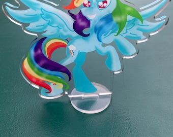 Rainbow Dash Acrylic Standee