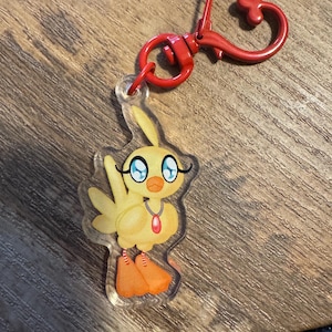 Duck Princess Tutu Keychain