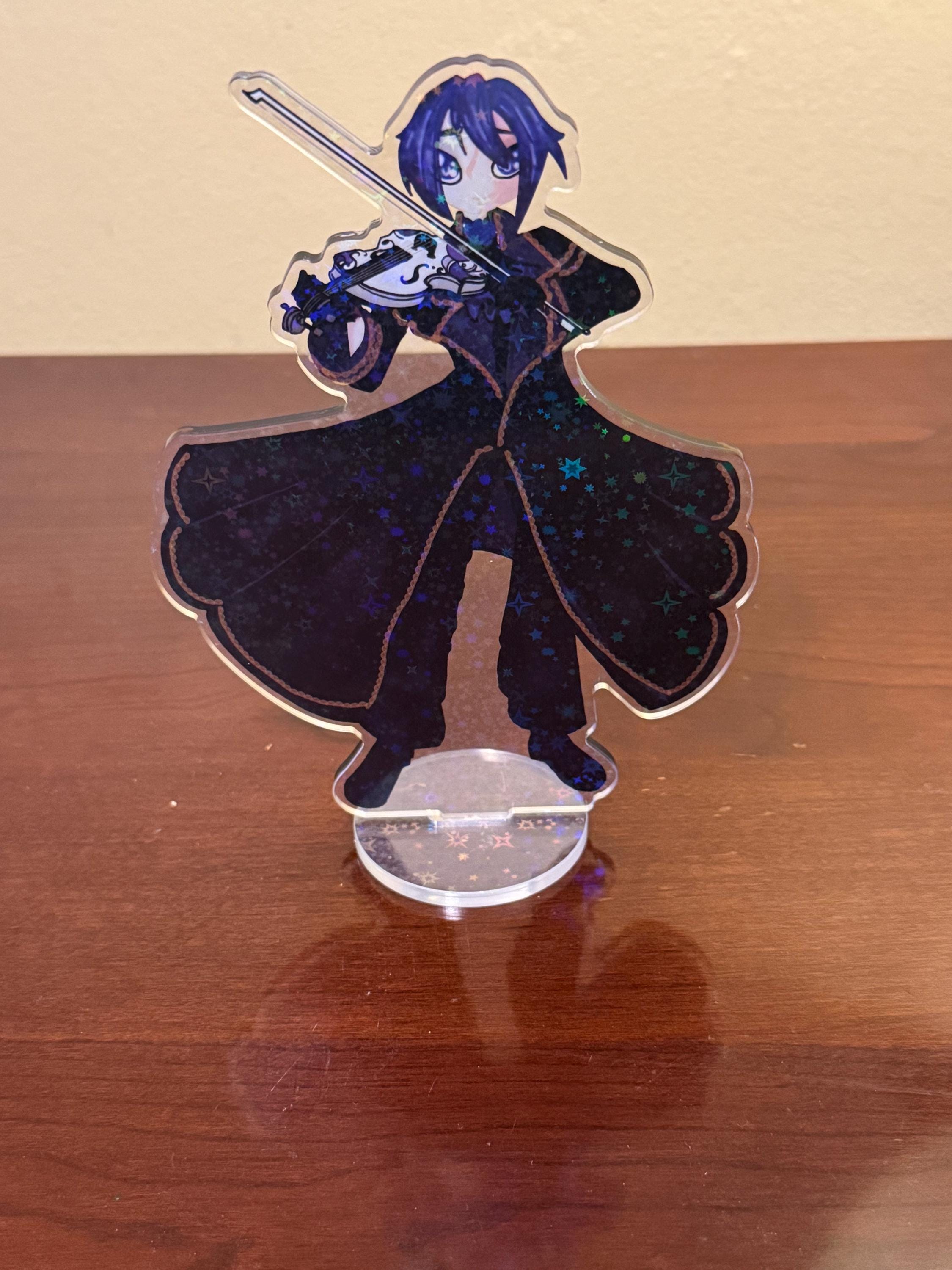 ボカロ KAITO ローザ・ブルー アクリルチャーム Project DIVA Rosa Blue Kaito Cantarella Acrylic Standee - Etsy