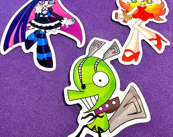 Panty and Stocking with Garterbelt Stickers