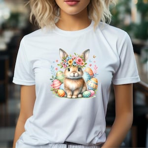 Camiseta Easter, camiseta de Pascua,Camiseta Conejo de Pascua