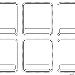 Printable Flashcard Template