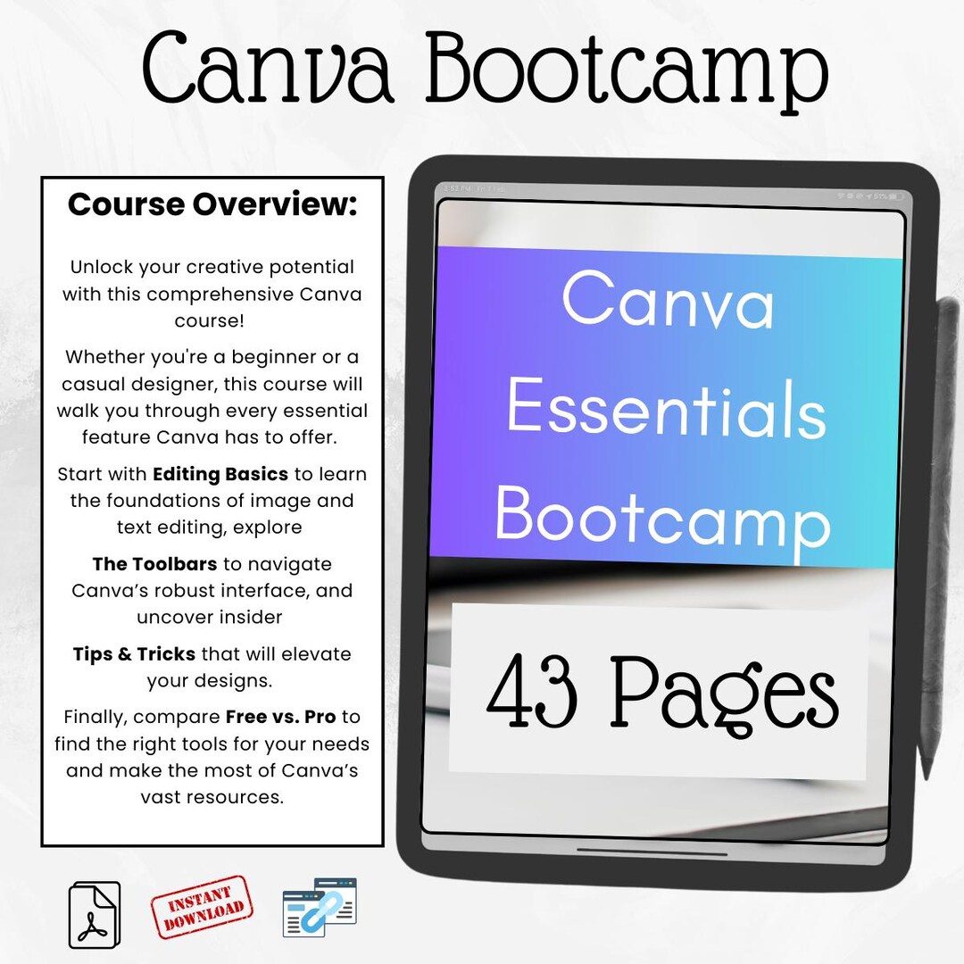 Canva Workshop | Design With Canva | Master Canva | Digital Course - Etsy
