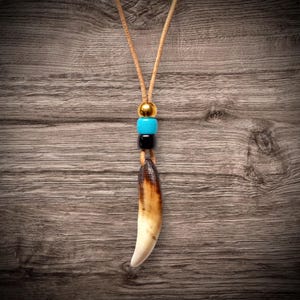 cooltime Collier avec Pendentif en Forme de Loup Creux en Acier Inoxydable Un