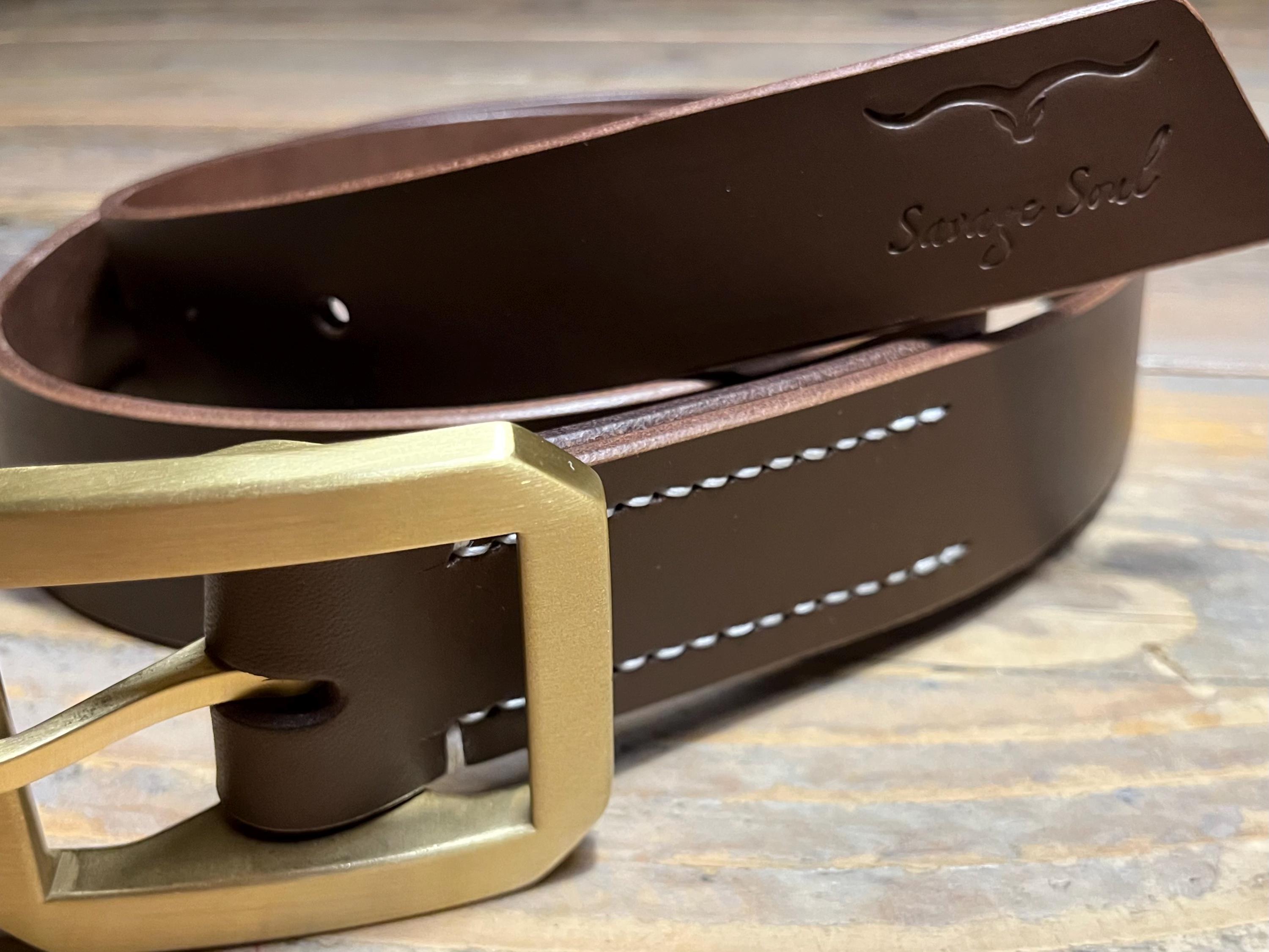 At Last & Co. Garrison Belt – BROGUE