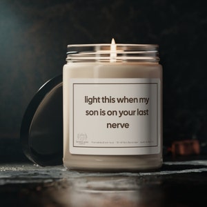 Daughter in Law Gift, Funny Daughter in Law Candle, Gift for Daughter in Law, Bridal Shower Gift, Funny Candle for Daughter in Law