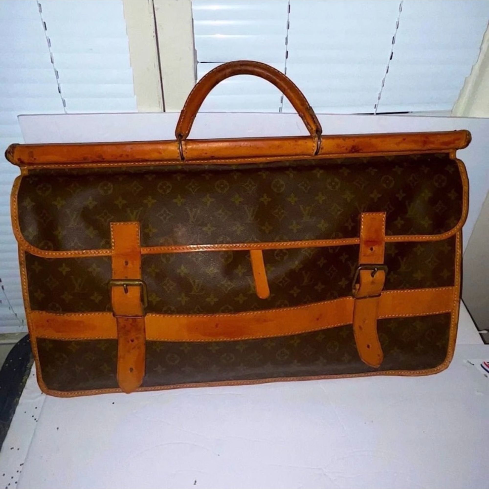 Louis Vuitton Pair of Luggage & Travel Bag 1930s LA 