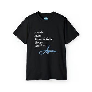 Unisex Ultra Cotton T-Shirt Argentiniens Menü