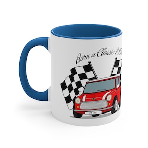 Tasse à café classique mini accent, 11 oz