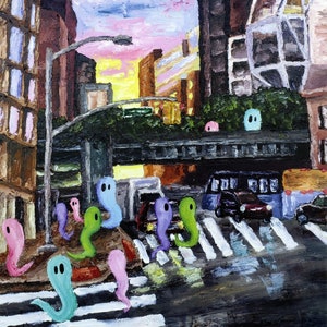 Walking Chelsea print