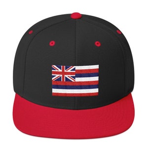 Hawaiian Flag Snapback Hat