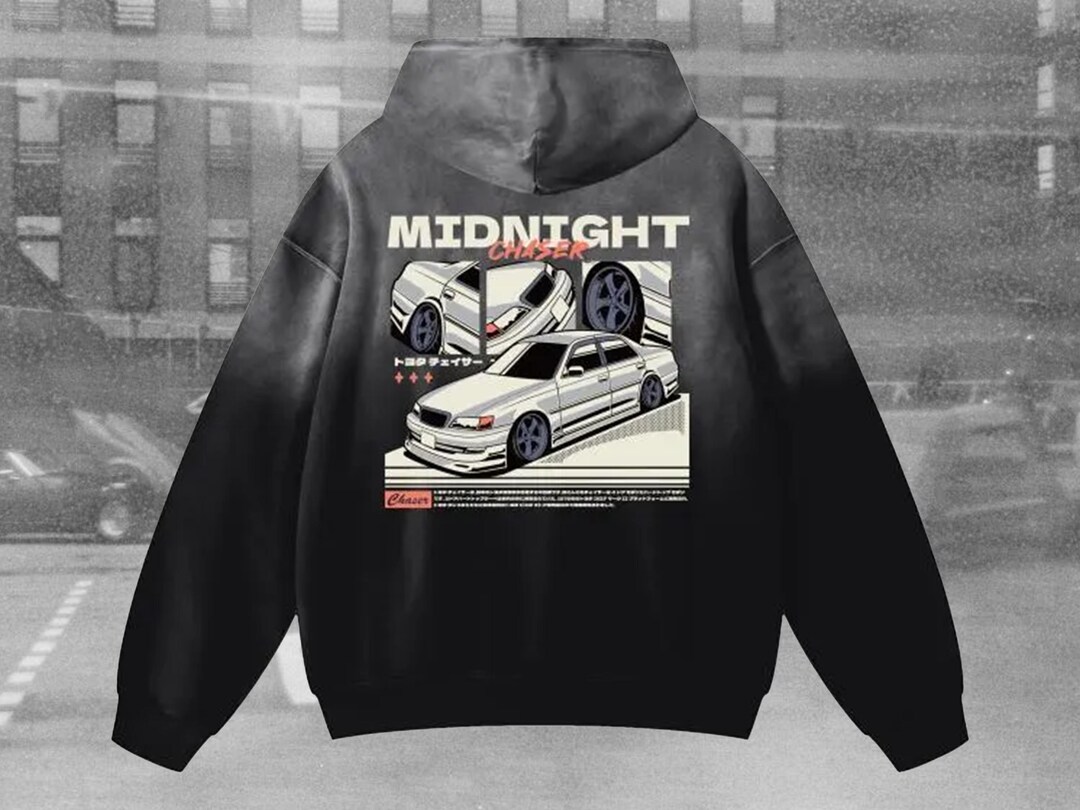 Toyota Chaser JZX100 Hoodie, JDM Car Enthusiast Gift, 2JZ Engine ...