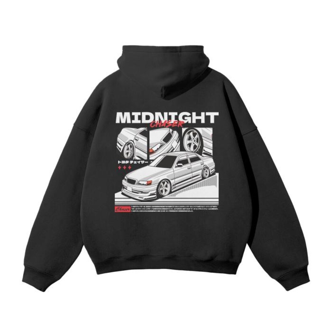 JZX100 Toyota Chaser Hoodie, Japanese Street Racing Gear, 2JZ Engine ...