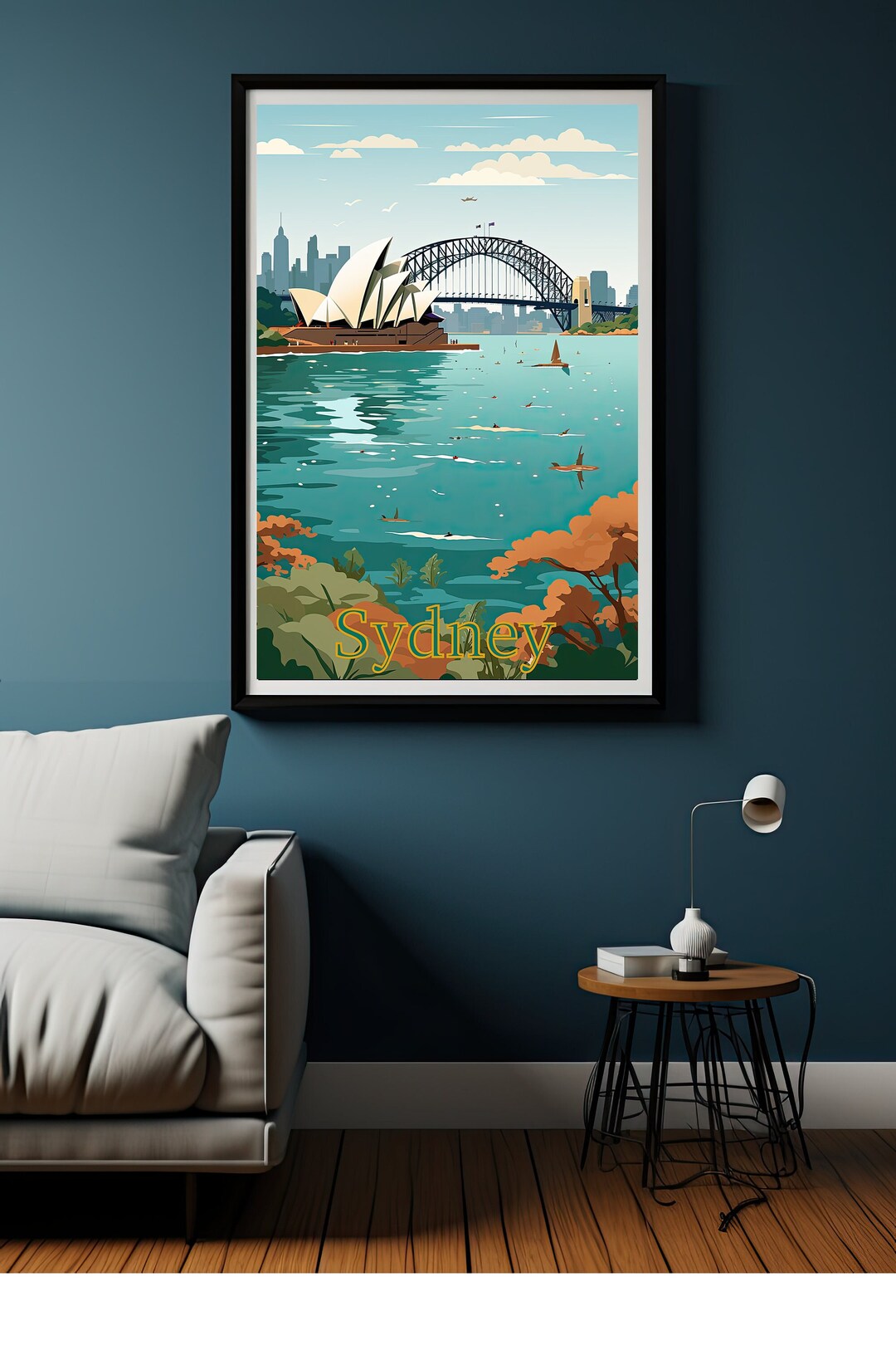 Sydney Opera House Travel Print Wall Art Sydney Opera House Etsy