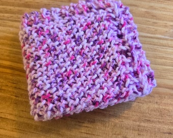 One Handknit Dishcloth - Cotton Dishcloths - Kitchen Gift - Housewarming Gift - Knit Dishcloth - Knit Cotton - Dishcloth Gift - For Grandma