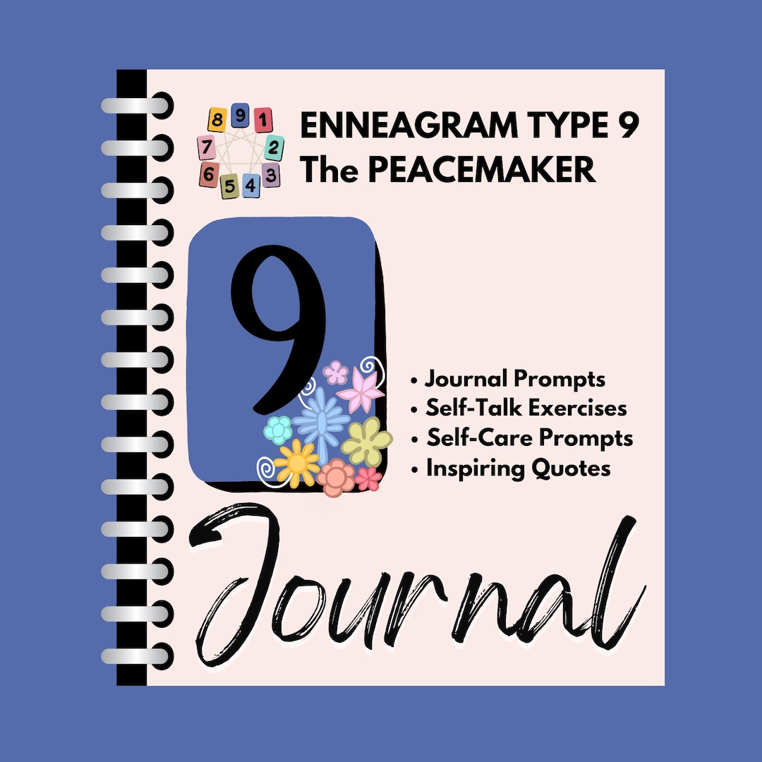 Enneagram Type 9 Journal: Self-awareness Prompts (PDF Printable) - Etsy