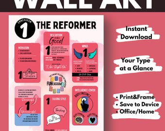 Enneagram Type One Art Print: The Reformer (Digital Download)