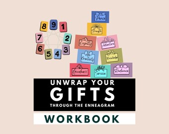 Gifts of each Enneagram Type, Digital Workbook, Find Your Gifts through the Enneagram, Personal Growth, Express your greatest gifts.